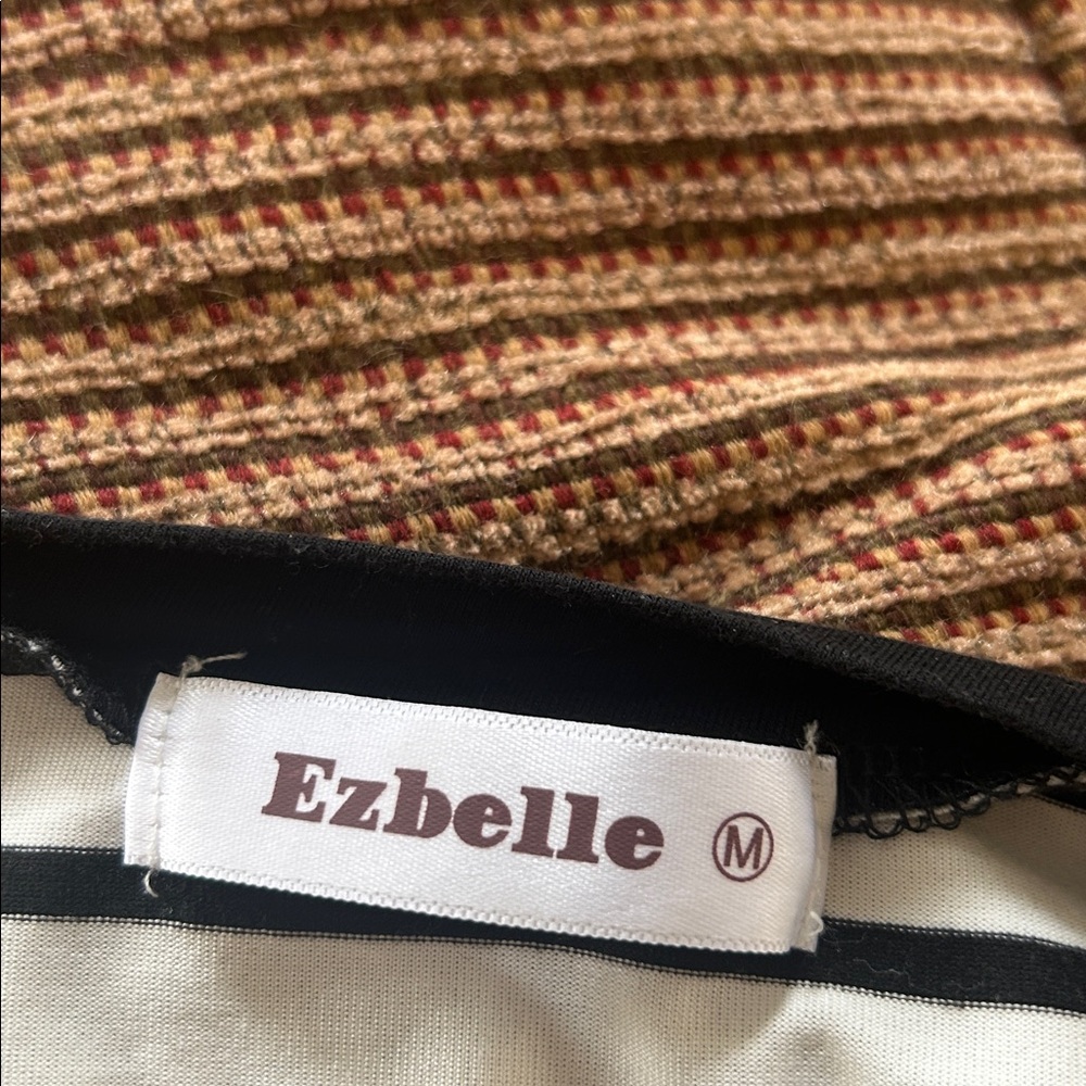 Striped Raglan Sleeve Top - Picture 3 of 5